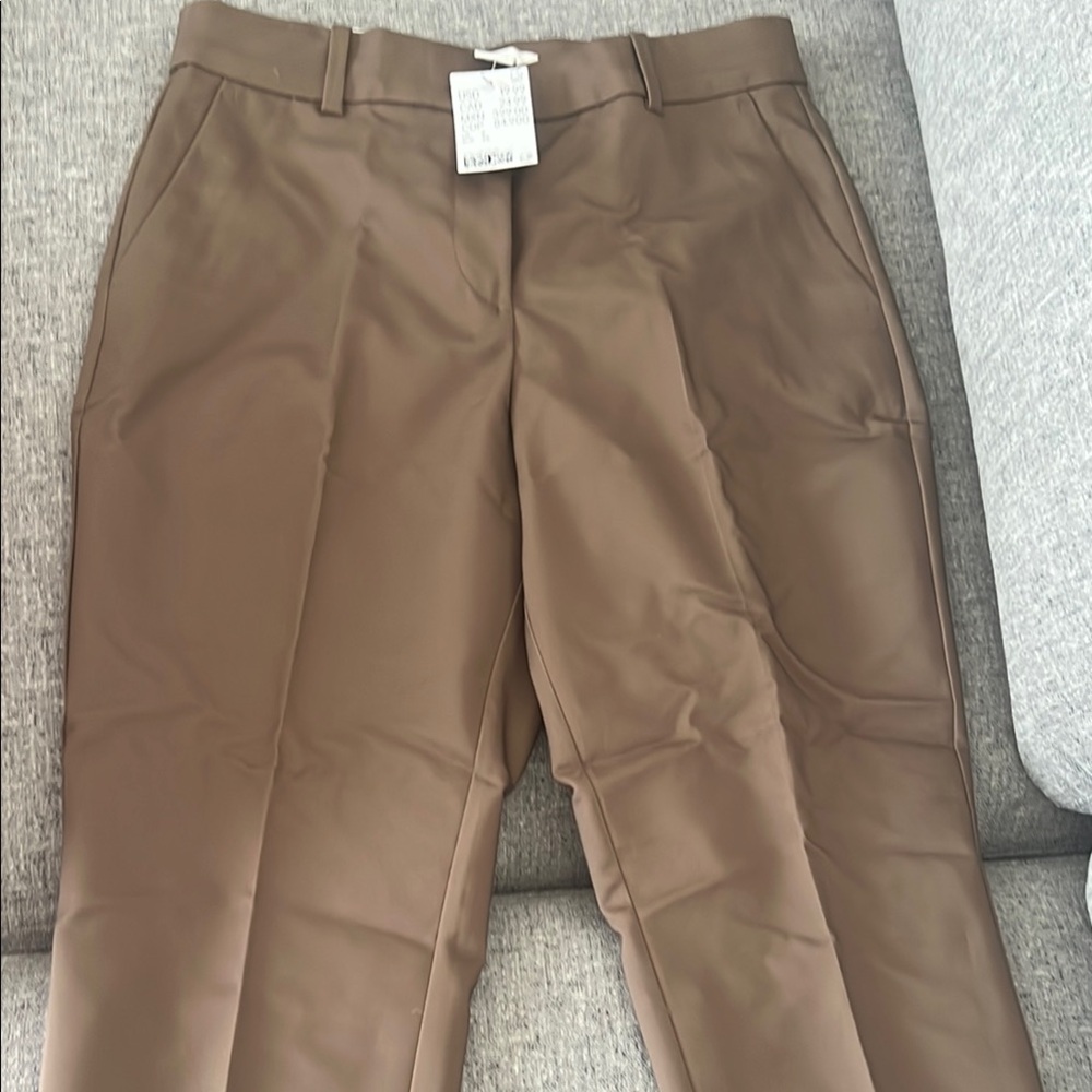 H&M Ankle Brown Dress Pant